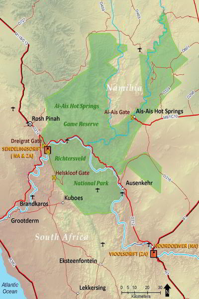 Ai Ais Richtersveld Transfrontier Park/